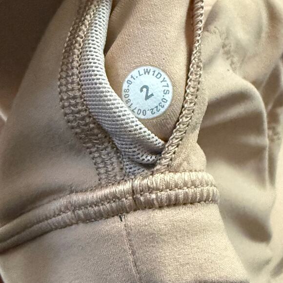 Lululemon Align Bodysuit Women Size 2 W1DY7S in CNTR Beige Nude NWT - Picture 8 of 16